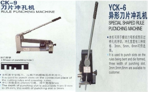 Ck 9 Yck-6 수동 금을 내는 기계 교량/금속 펀칭기